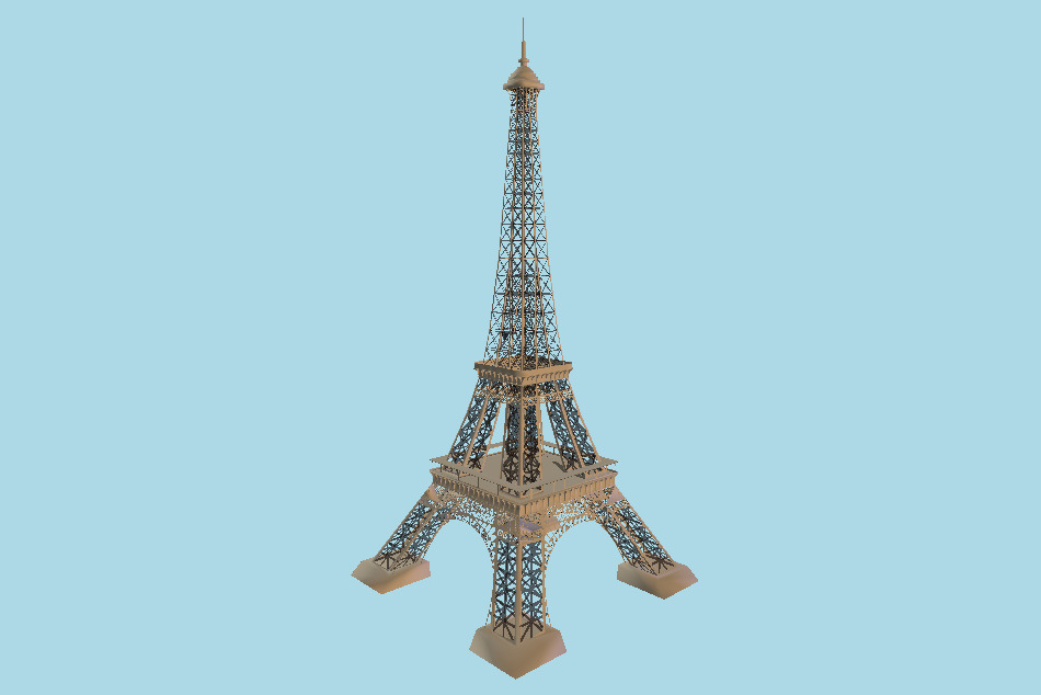 Eiffel Tower 3d model